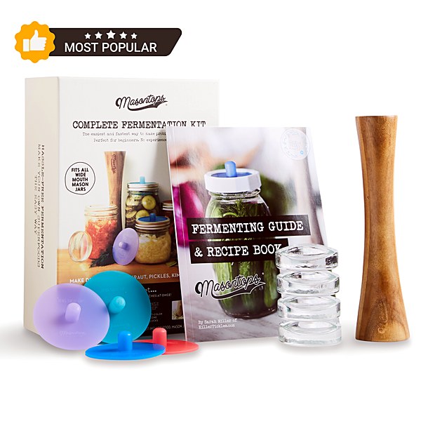 Complete Fermentation Kit, 9 Pieces (Wide Mouth)
