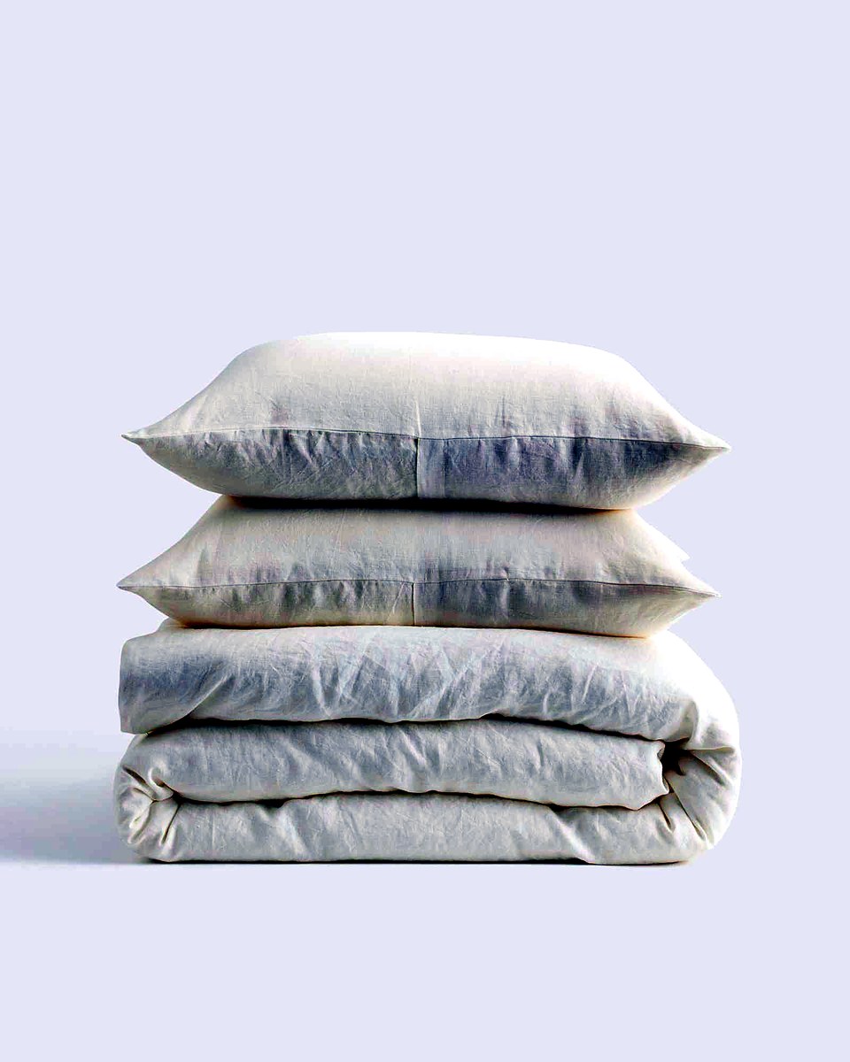 Quince European Linen Duvet Cover Set
