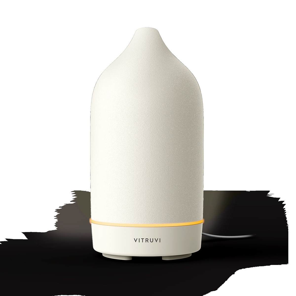 Vitruvi Stone Diffuser — White (Ultrasonic)