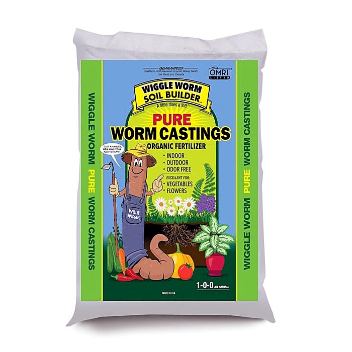 Wiggle Worm Soil Builder Earthworm Castings, 4.5 lb